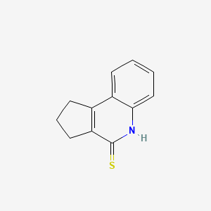 2,3-Dihydro-1H-cyclopenta[c]quinoline-4-thiol