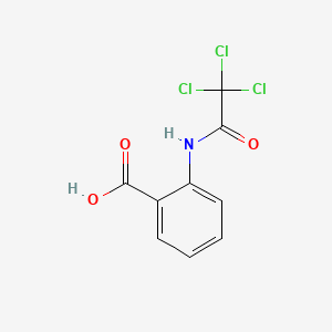 2-[(Trichloroacetyl)amino]benzoic acid