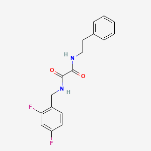 N1-(2,4-difluorobenzyl)-N2-phenethyloxalamide