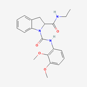 N1-(2,3-dimethoxyphenyl)-N2-ethylindoline-1,2-dicarboxamide