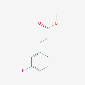 molecular formula C10H11FO2 B2571400 Methyl 3-(3-fluorophenyl)propanoate CAS No. 425704-52-5