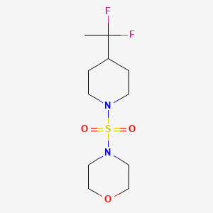 4-((4-(1,1-Difluoroethyl)piperidin-1-yl)sulfonyl)morpholine