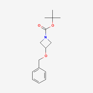 molecular formula C15H21NO3 B2571419 Tert-butyl 3-(benzyloxy)azetidine-1-carboxylate CAS No. 1027995-71-6