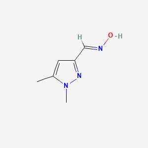 (NE)-N-[(1,5-dimethylpyrazol-3-yl)methylidene]hydroxylamine