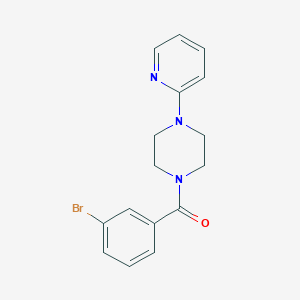 1-(3-Bromobenzoyl)-4-(2-pyridinyl)piperazine