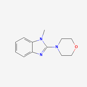 4-(1-methyl-1H-benzo[d]imidazol-2-yl)morpholine