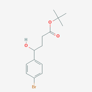 Tert-butyl 4-(4-bromophenyl)-4-hydroxybutanoate
