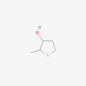 molecular formula C5H10OS B2571474 2-Methylthiolan-3-ol CAS No. 149834-43-5