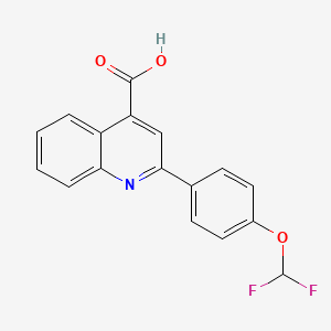 2-[4-(difluoromethoxy)phenyl]quinoline-4-carboxylic Acid