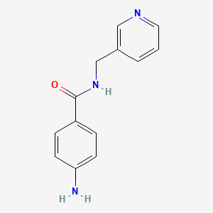 4-amino-N-(pyridin-3-ylmethyl)benzamide