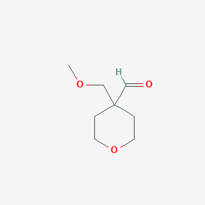 4-(Methoxymethyl)oxane-4-carbaldehyde