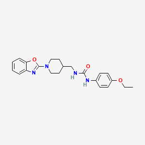 1-((1-(Benzo[d]oxazol-2-yl)piperidin-4-yl)methyl)-3-(4-ethoxyphenyl)urea