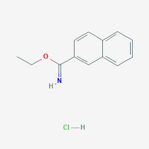 Ethyl 2-naphthalenecarboximidate hydrochloride