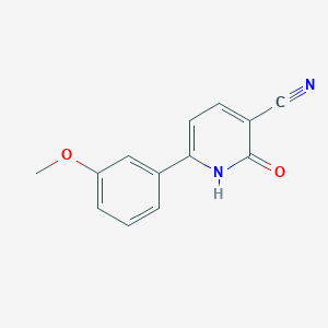 6-(3-Methoxyphenyl)-2-oxo-1,2-dihydro-3-pyridinecarbonitrile