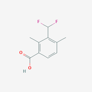 molecular formula C10H10F2O2 B2571998 3-(Difluoromethyl)-2,4-dimethylbenzoic acid CAS No. 2248349-10-0
