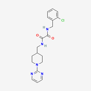N1-(2-chlorobenzyl)-N2-((1-(pyrimidin-2-yl)piperidin-4-yl)methyl)oxalamide
