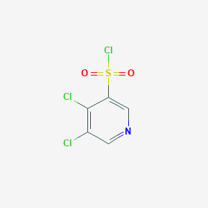 molecular formula C5H2Cl3NO2S B2572032 4,5-二氯吡啶-3-磺酰氯 CAS No. 1352498-23-7
