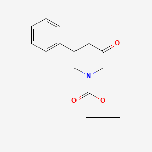 Tert-butyl 3-oxo-5-phenylpiperidine-1-carboxylate