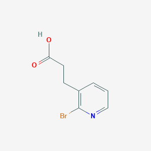 molecular formula C8H8BrNO2 B2572151 3-(2-Bromopyridin-3-yl)propanoic acid CAS No. 1784983-11-4