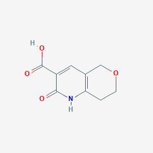 2-oxo-2,5,7,8-tetrahydro-1H-pyrano[4,3-b]pyridine-3-carboxylic acid