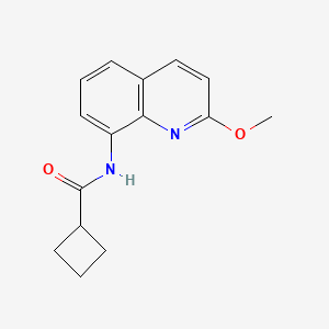 N-(2-methoxyquinolin-8-yl)cyclobutanecarboxamide