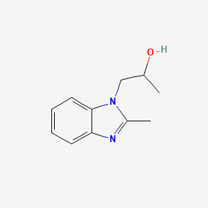 1-(2-methyl-1H-benzimidazol-1-yl)-2-propanol