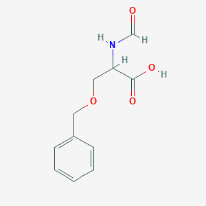 3-(Benzyloxy)-2-formamidopropanoic acid