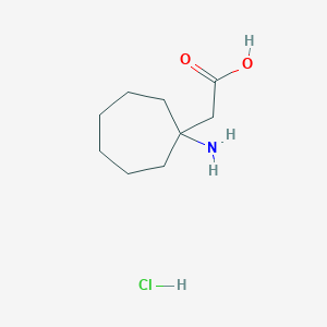 (1-Aminocycloheptyl) acetic acid hydrochloride