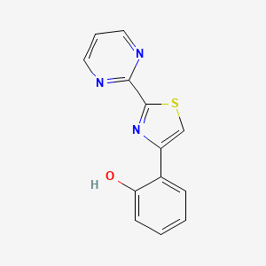 2-(2-Pyrimidyl)-4-(2-hydroxyphenyl)thiazole