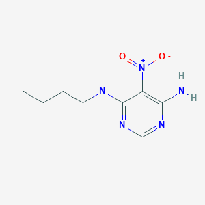 N4-butyl-N4-methyl-5-nitropyrimidine-4,6-diamine