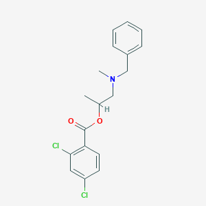 1-[Benzyl(methyl)amino]propan-2-yl 2,4-dichlorobenzoate