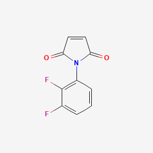molecular formula C10H5F2NO2 B2572382 1-(2,3-二氟苯基)-1H-吡咯-2,5-二酮 CAS No. 1251082-67-3
