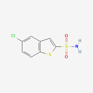 5-chloro-1-benzothiophene-2-sulfonamide