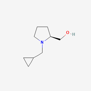 [(2S)-1-(cyclopropylmethyl)-2-pyrrolidinyl]methanol