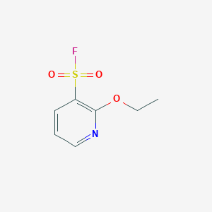 molecular formula C7H8FNO3S B2572492 2-乙氧基吡啶-3-磺酰氟 CAS No. 2305255-72-3