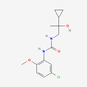 1-(5-Chloro-2-methoxyphenyl)-3-(2-cyclopropyl-2-hydroxypropyl)urea