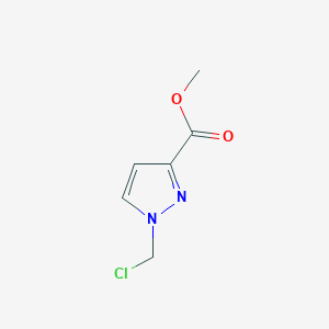 methyl 1-(chloromethyl)-1H-pyrazole-3-carboxylate