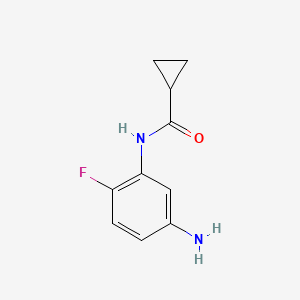 N-(5-amino-2-fluorophenyl)cyclopropanecarboxamide