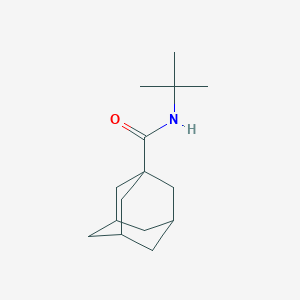 molecular formula C15H25NO B257283 N-tert-butyladamantane-1-carboxamide 