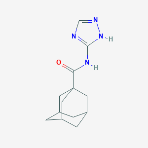 molecular formula C13H18N4O B257284 N-(1H-1,2,4-triazol-3-yl)-1-adamantanecarboxamide 