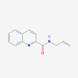 N-prop-2-enylquinoline-2-carboxamide