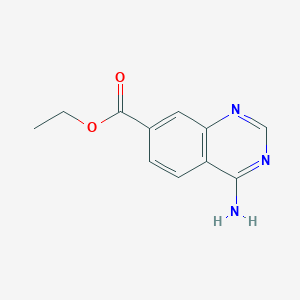 Ethyl 4-aminoquinazoline-7-carboxylate