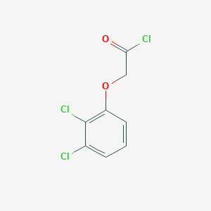 molecular formula C8H5Cl3O2 B2573022 (2,3-二氯苯氧基)乙酰氯 CAS No. 85630-84-8