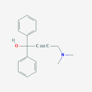 molecular formula C18H19NO B257308 4-(Dimethylamino)-1,1-diphenylbut-2-yn-1-ol 