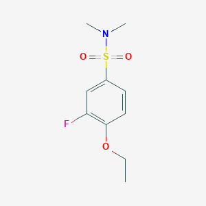4-Ethoxy-3-fluoro-N,N-dimethylbenzenesulfonamide