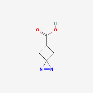 1,2-Diazaspiro[2.3]hex-1-ene-5-carboxylic acid