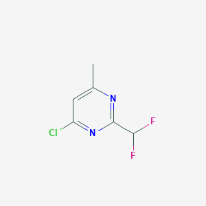 4-Chloro-2-(difluoromethyl)-6-methylpyrimidine