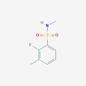 2-fluoro-N,3-dimethylbenzene-1-sulfonamide