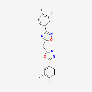 molecular formula C21H20N4O2 B2573160 6-{[4-(2-chlorobenzoyl)piperazin-1-yl]sulfonyl}-3-isopropyl-1,3-benzothiazol-2(3H)-one CAS No. 1251687-46-3