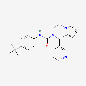 N-(4-(tert-butyl)phenyl)-1-(pyridin-3-yl)-3,4-dihydropyrrolo[1,2-a]pyrazine-2(1H)-carboxamide